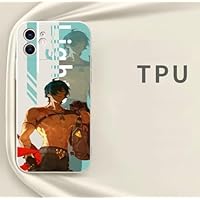 スマホケース　iPhone 16 iPhone 16 Pro Diesel Oval D Neon Case FW24 black/yellow